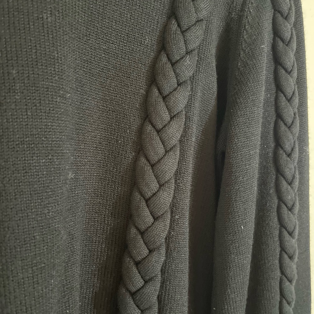 Joie Sweater - Women’s Medium Black - Knit Crewneck Long Sleeved - Picture 7 of 12